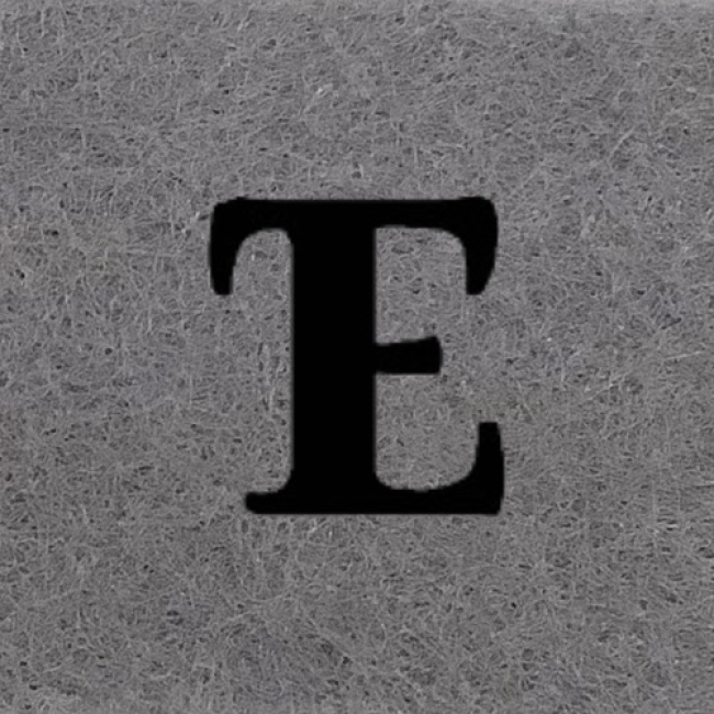 Tapis Gris clair uni 2/50m avec film réf 19